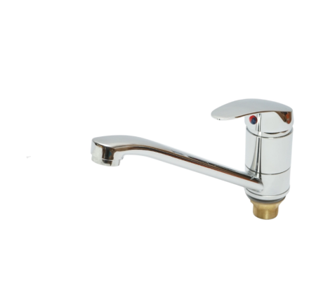 Produse noi (necategorizate) - Baterie chiuveta bucatarie cu pipa mobila 22cm monocomanda, cartus ceramic, crom lucios (DISSY36)