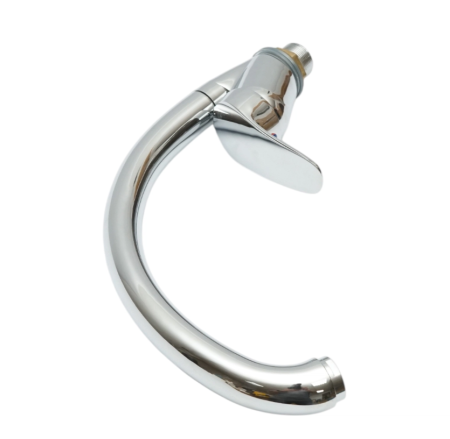 Baterie lavoar baie monocomanda, montaj chiuveta, cartus ceramic, crom lucios (DISSY41) [2]