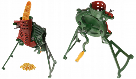 Batoza manuala desfacut curatat porumb moara cu roata (G73187) [10]