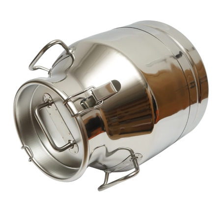 Bidon de inox pentru lapte cu capac 20L aparat de muls vaci DISED65 (BK90553) [1]