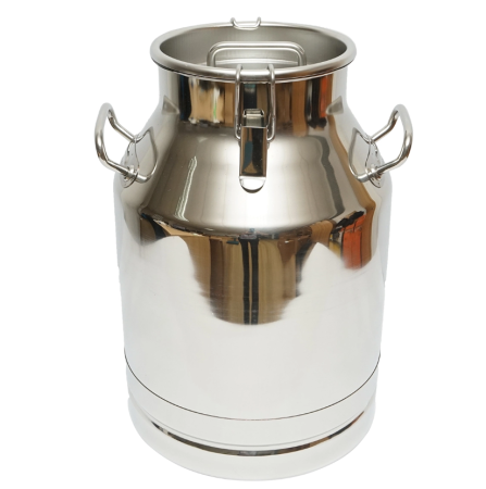 Produse noi (necategorizate) - Bidon de inox pentru lapte cu capac 30L aparat de muls vaci DISED66 (BK90554)