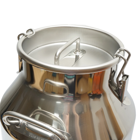 Bidon de inox pentru lapte cu capac 40L aparat de muls vaci DISED60 (BK90548) [3]