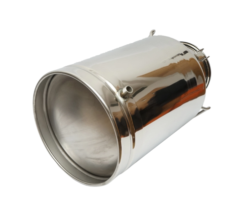 Bidon inox pentru lapte 40L cu capac si robinet pentru aparat de muls vaci DISED67 (BK90555) [2]