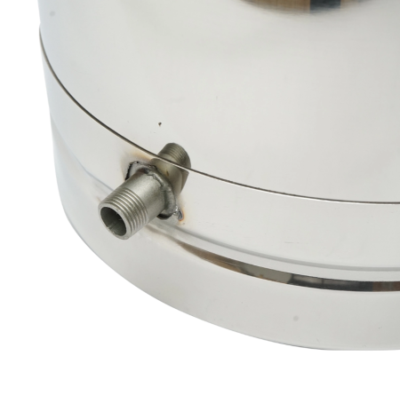 Bidon inox pentru lapte 40L cu capac si robinet pentru aparat de muls vaci DISED67 (BK90555) [4]