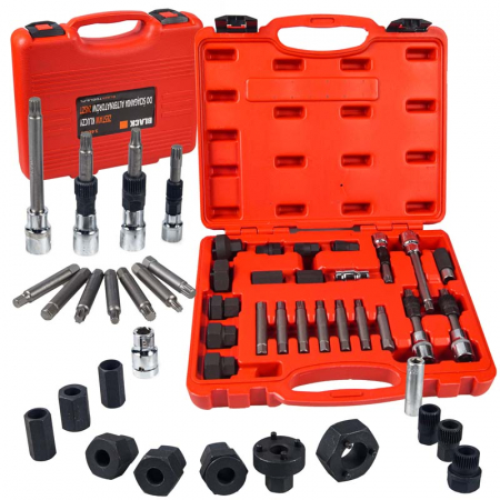 Chei auto speciale - Trusa set montare demontare fulie alternator 25 piese (14026)