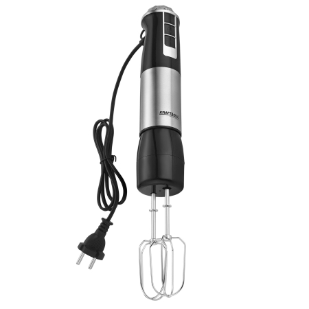 Blender de mana 1500W multifunctional cu doua trebe de viteza Turbo 2 lame otel inoxidabil tocator recipient + accesorii (KD4110) [12]