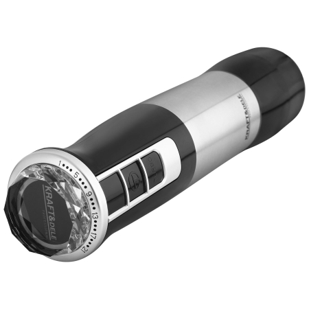 Blender de mana 1500W multifunctional cu doua trebe de viteza Turbo 2 lame otel inoxidabil tocator recipient + accesorii (KD4110) [2]