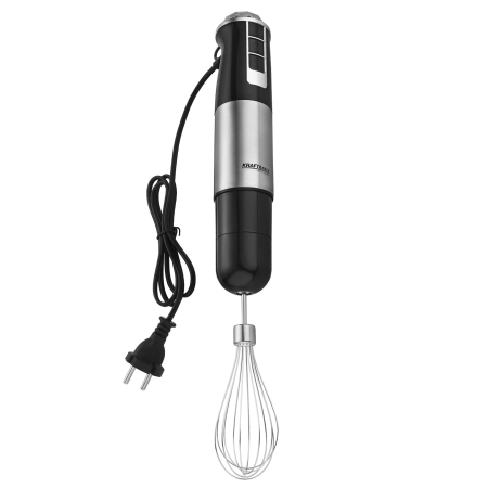 Blender de mana 1500W multifunctional cu doua trebe de viteza Turbo 2 lame otel inoxidabil tocator recipient + accesorii (KD4110) [11]