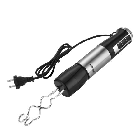 Blender de mana 1500W multifunctional cu doua trebe de viteza Turbo 2 lame otel inoxidabil tocator recipient + accesorii (KD4110) [13]