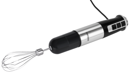 Blender de mana 1500W multifunctional cu doua trebe de viteza Turbo 4 lame otel inoxidabil tocator recipient + accesorii (KD4181) [15]