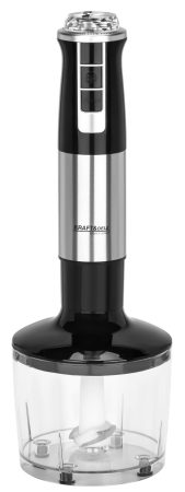 Blender de mana 1500W multifunctional cu doua trebe de viteza Turbo 4 lame otel inoxidabil tocator recipient + accesorii (KD4181) [12]