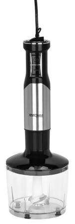 Blender de mana 1500W multifunctional cu doua trebe de viteza Turbo 4 lame otel inoxidabil tocator recipient + accesorii (KD4182) [10]