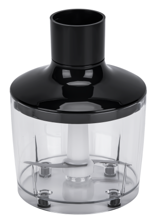 Blender de mana 1500W multifunctional cu doua trebe de viteza Turbo 4 lame otel inoxidabil tocator recipient + accesorii (KD4182) [2]