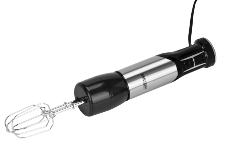 Blender de mana 1500W multifunctional cu doua trebe de viteza Turbo 4 lame otel inoxidabil tocator recipient + accesorii (KD4182) [15]