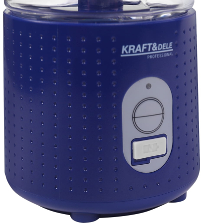 Blender portabil fara fir USB-C 380ML albastru 2x3000mAh (KD4171) [6]