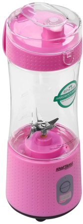 Blender portabil fara fir USB-C 380ML roz 2x3000mAh (KD4172) [5]