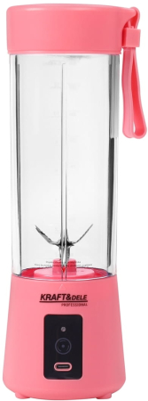 Blender portabil fara fir USB-C 400ML roz 2x3000mAh (KD4173) [7]