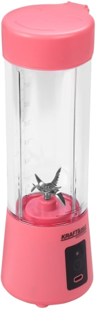 Blender portabil fara fir USB-C 400ML roz 2x3000mAh (KD4173) [3]