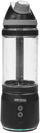 Blender portabil fara fir USB-C 700ML negru 2x2500mAh (KD4176) [11]