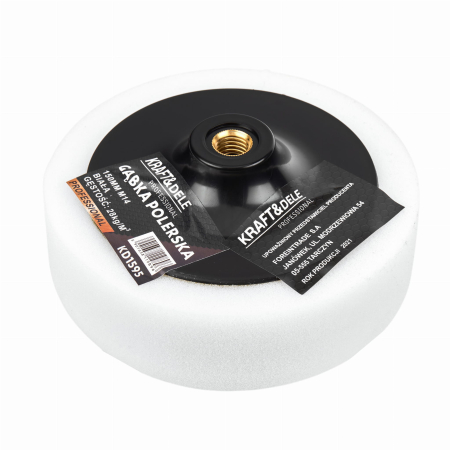 Produse noi (necategorizate) - Burete pentru lustruit polisat 150mm M14 alb 28 kgm³ (KD1595)