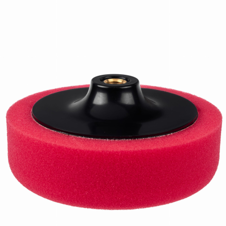 Burete pentru lustruit polisat 150mm M14 rosu 22 kgm³ (KD1593) [1]