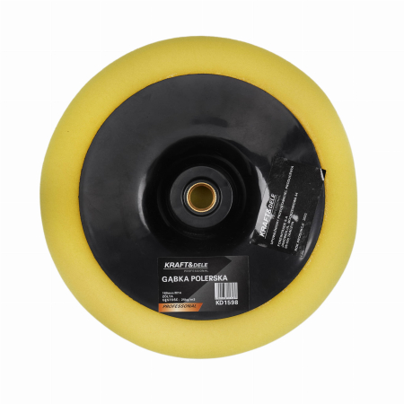 Burete pentru lustruit polisat 180mm M14 galben 25 kgm³ (KD1598) [2]