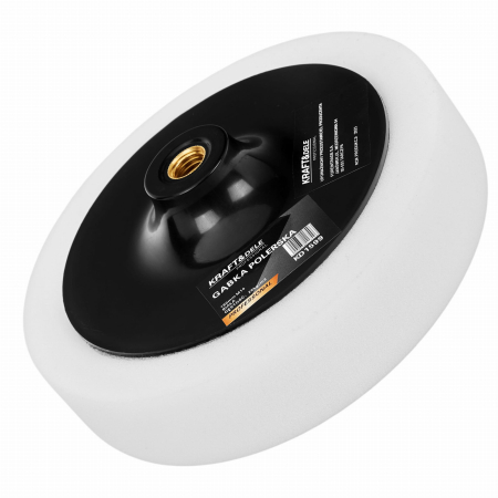 Burete pentru lustruit polisat alb 180mm M14 alb 28 kgm³ (KD1599) [2]