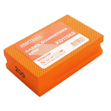 Produse noi (necategorizate) - Burete universal pentru slefuire placi metal beton lemn piatra P200 (KD11968)