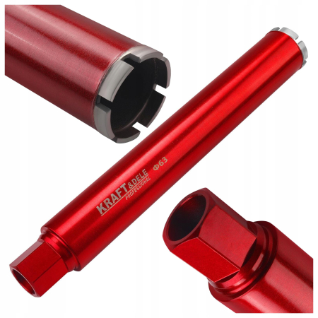 Produse noi (necategorizate) - Burghiu carota diamantata pentru beton piatra 63x450mm (KD12641)