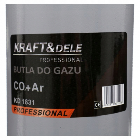 Butelie gaz cilindru 8L CO2 Argon sudura (KD1831) [3]