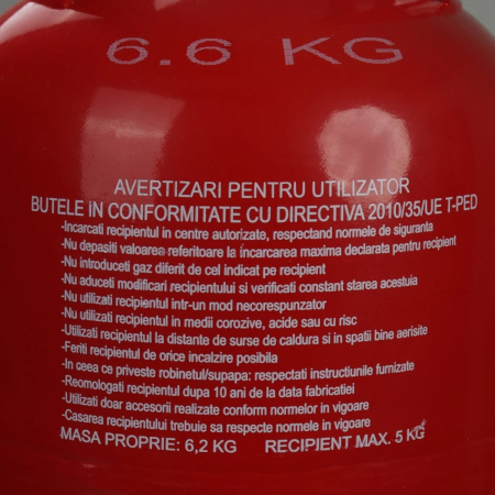 Butelie GPL 12L camping, gatit si gratar (EFT-9867) [2]