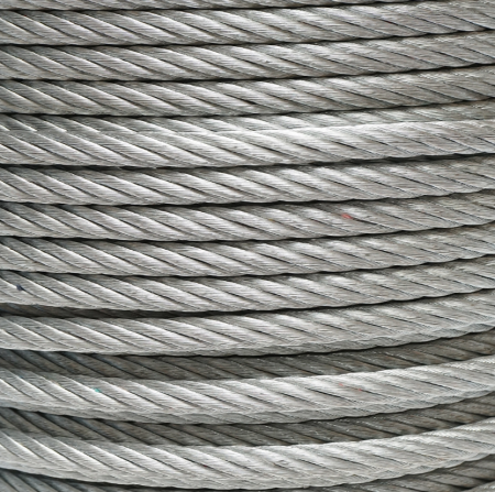 Cablu otel galvanizat fi 10mm, fire 6x37, sarcina maxima 5220Kg, greutate 34.6Kg, 100m/rola [1]