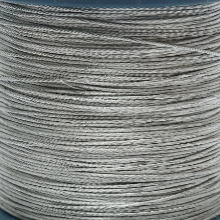 Cablu otel galvanizat fi 1mm, fire 1x7, sarcina maxima 95Kg, greutate 1Kg, 200m/rola (DISSW38) [1]