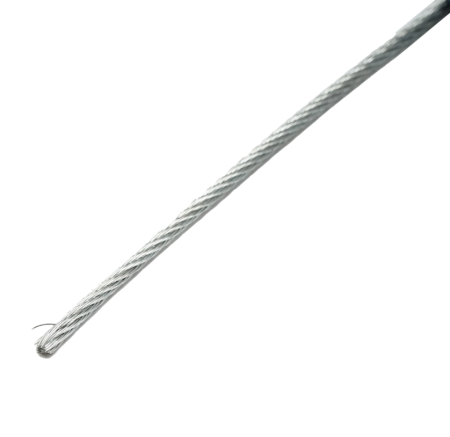 Cablu otel galvanizat fi 3mm, fire 6x7+FC, sarcina maxima 529Kg, greutate 6.32Kg, 200m/rola (DISSW40) [2]