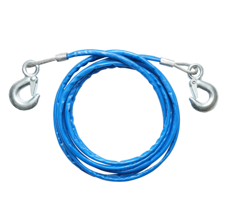 Produse noi (necategorizate) - Cablu/sufa remorcare metalic FI6 - 2000kg 3,5 m (BK92400)