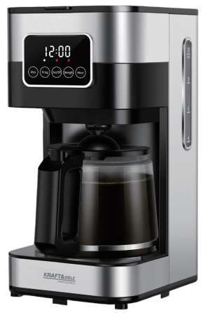 Altele - Cafetiera cu filtru 1500 ml, 1200 W, timer programabil, LCD (KD4288)