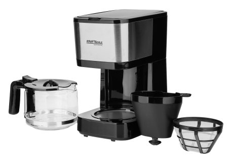Casa - Cafetiera cu filtru 800 ml, 1200 W, filtru reutilizabil, Pause & Serve (KD4287)