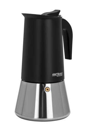Cafetiera Moka inox 12 cesti pentru cafea espresso pe aragaz (KD4275) [3]