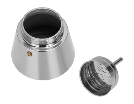Cafetiera Moka inox 300 ml 6 cesti pentru cafea pe aragaz (KD4274) [2]