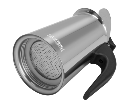 Cafetiera Moka inox 500 ml 10 cesti pentru cafea pe aragaz  (KD4273) [5]