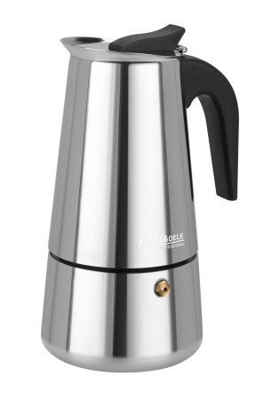 Cafetiera Moka inox 500 ml 10 cesti pentru cafea pe aragaz  (KD4273) [1]