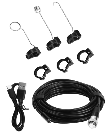 Camera endoscopica 5 m, IPS 4,3", 2 MP, IP67, 2500 mAh (KD5543) [9]