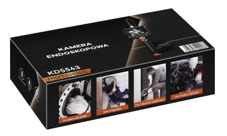 Camera endoscopica 5 m, IPS 4,3", 2 MP, IP67, 2500 mAh (KD5543) [15]