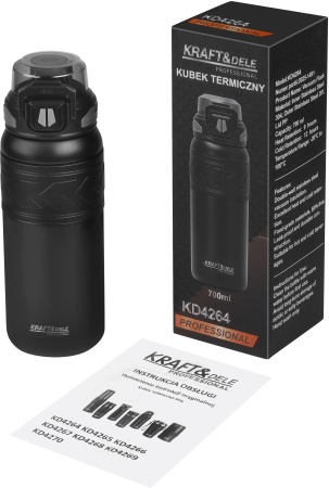 Cana termica 700ml otel inoxidabil pereti dubli etansa izolare termica bauturi calde reci (KD4264) [0]