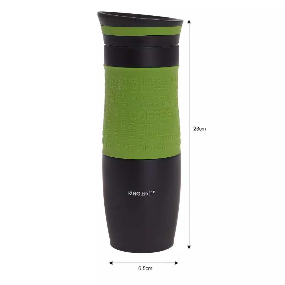 Cana termos din otel inoxidabil diverse culori 500 ml (KB-7102) [2]