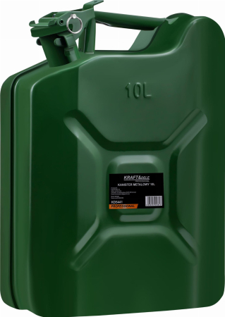 Canistra metalica 10L pentru benzina si motorina verde (KD5441) [3]