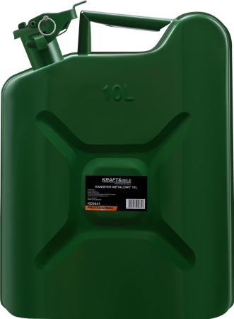 Canistra metalica 10L pentru benzina si motorina verde (KD5441) [1]