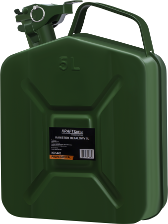 Canistra metalica 5L pentru benzina si motorina verde (KD5442) [1]