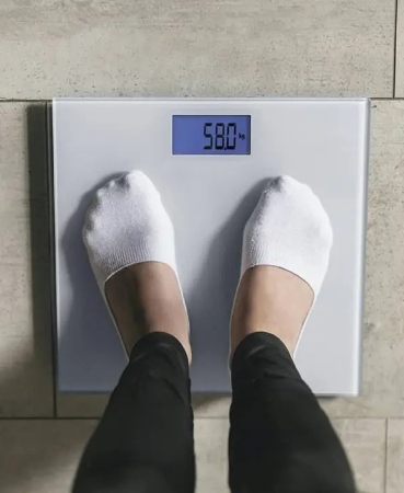 Cantar baie digital 180kg LCD alb (B8201) [8]