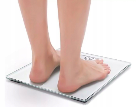 Cantar baie digital 180kg LCD alb (B8201) [12]